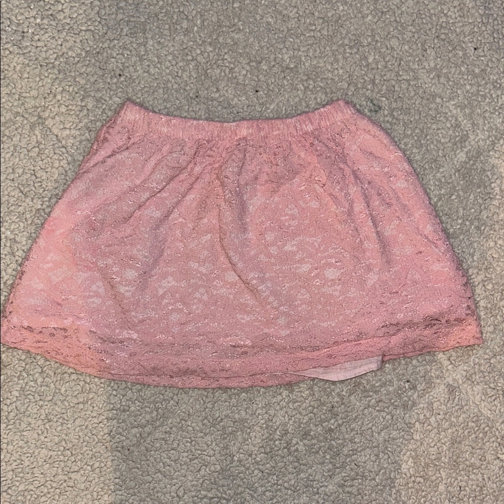 Carter's Pink Lace Skirt